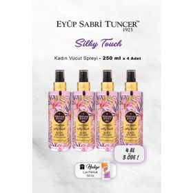 Eyüp Sabri Tuncer Pj Silky Touch 4x250 ml Vücut Spreyi