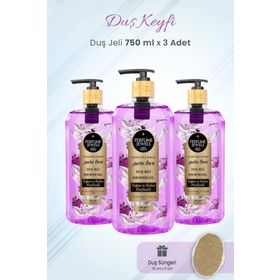 Eyüp Sabri Tuncer Pure Love 3x750 ml Duş Jeli + Duş Süngeri