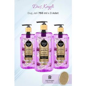 Eyüp Sabri Tuncer Pure Love 3x750 ml Duş Jeli + Duş Süngeri