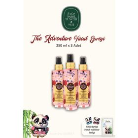 Eyüp Sabri Tuncer The Adventure 3x250 ml Vücut Spreyi