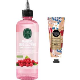 Eyüp Sabri Tuncer The Adventure 50 ml El Vücut Kremi + 500 ml Frambuazlı Sirke Saç Toniği