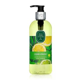 Eyüp Sabri Tuncer Vegan 500 ml Çeşme Limonu Doğal Zeytinyağlı Sıvı Sabun