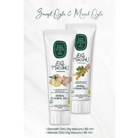 Eyüp Sabri Tuncer Zencefil Özlü 90 ml + Misvak Özlü 90 ml Diş Macunu