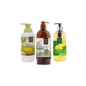 Eyüp Sabri Tuncer Zeytin Yağlı Sıvı ve Köpük Sabun + Çeşme Limonu Sıvı Sabun