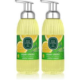 Eyüp Sabri Tuncer Zeytinyağlı Çeşme Limonu 2x500 ml Köpük Sabun