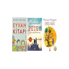 Eyvah Kitap + Petey + Endişe Ağacı 3 Kitap - Beyaz Balina Yayınları