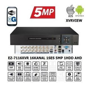 Ezcool EZ-7116XVR XVRVIEW 16CH 5MP Koaksiyel Ses