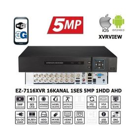 Ezcool EZ-7116XVR XVRVIEW 16CH 5MP Koaksiyel Ses