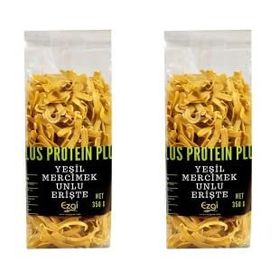 Ezgi 350 gr Yeşil Mercimek Unlu Çubuk Makarna (2 adet)