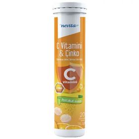 Eznevita C Vitamini Çinko 20 Efervesan Tablet
