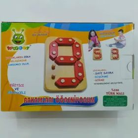 Ezolan 038KR Woodoy Rakamları Öğreniyorum