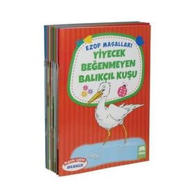 Ezop Masalları Seti 10 Kitap - Büyük Boy - Ezop