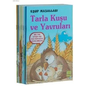 Ezop Masalları Seti 10 Kitap Takım - Küçük Boy - Ezop