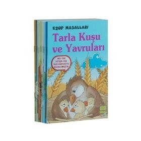 Ezop Masalları Seti 10 Kitap Takım - Küçük Boy - Ezop