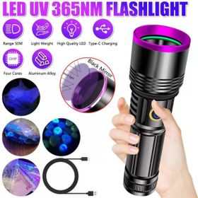F.B.I F-365 UV 20 W Şarjlı 26650 Pilli Profesyonel El Feneri