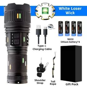 F.B.I Pro F-3001 Alüminyum TG LED Güç Göstergeli Type-C Şarjlı El Feneri