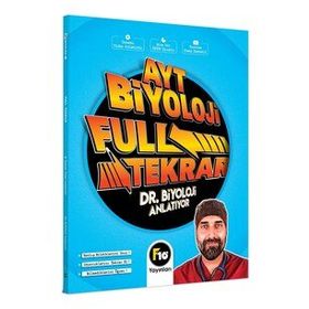 F10 Yayınları 2023 Dr Biyoloji Ayt Biyoloji Full Tekrar Video Ders Kitabı