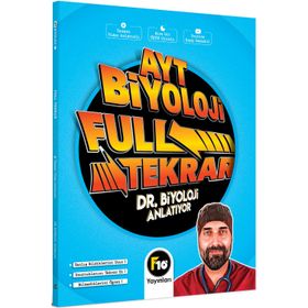 F10 Yayınları 2023 Dr Biyoloji Ayt Biyoloji Full Tekrar Video Ders Kitabı