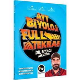 F10 Yayınları 2023 Dr Biyoloji Ayt Biyoloji Full Tekrar Video Ders Kitabı
