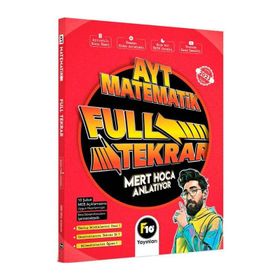 F10 Yayınları 2023 Mert Hoca AYT Matematik Full Tekrar Video Ders Kitabı