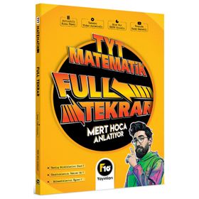 F10 Yayınları 2023 TYT Matematik Full Tekrar Video Ders Kitabı