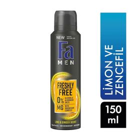 Fa 150 ml Limon ve Zencefil Erkek Deodorant