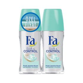 Fa 2'li Soft Control 50 ml + 50 ml Kadın Deodorant Roll-On