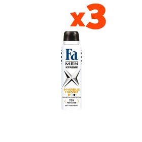 Fa 3x150 ml Invisible Power Erkek Deodorant