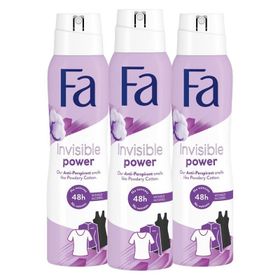 Fa 3x150 ml Invisible Power Erkek Deodorant