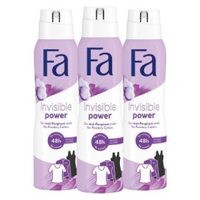 Fa 3x150 ml Invisible Power Erkek Deodorant