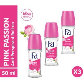 Fa 3x50 ML Pink Passion Roll-On