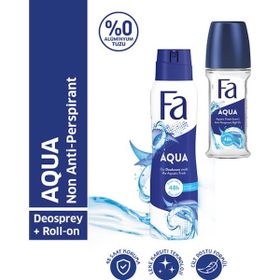 Fa Aqua 150 ml Sprey Deodorant + 50 ml Roll-On