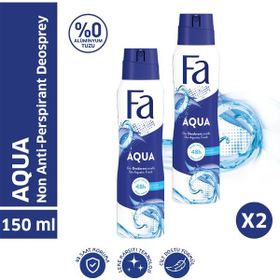 Fa Aqua 2x150 ml Kadın Sprey Deodorant