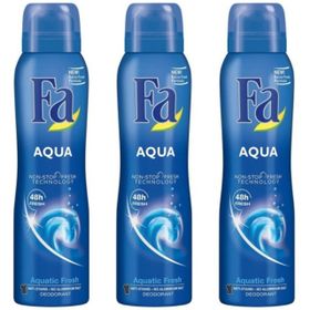 Fa Aqua Kadın 3x150 ml Deodorant