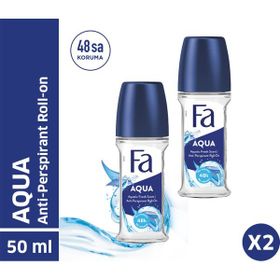 Fa Aqua Roll On 50 ml 2'li Erkek Deodorant