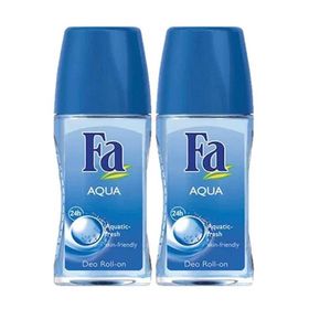 Fa Aqua Roll On 50 ml 2'li Erkek Deodorant