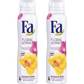 Fa Floral Protect Orchid & Viola 2x150 ml Kadın Sprey Deodorant
