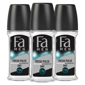 Fa Fresh Pulse 3x50 ml Erkek Roll-On