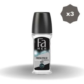 Fa Fresh Pulse 3x50 ml Erkek Roll-On