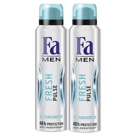 Fa Fresh Pulse Sprey 2x150 ml Erkek Deodorant