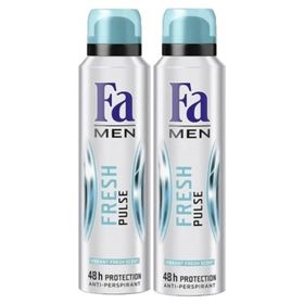 Fa Fresh Pulse Sprey 2x150 ml Erkek Deodorant