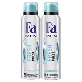 Fa Fresh Pulse Sprey 2x150 ml Erkek Deodorant