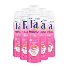 Fa Freshly Free 150 ml Greyfurt Ve Liçi Kadın Deodorant