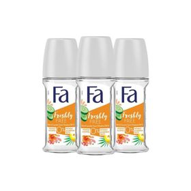 Fa Freshly Free Cucumber Melon 3x50 ml Roll-On