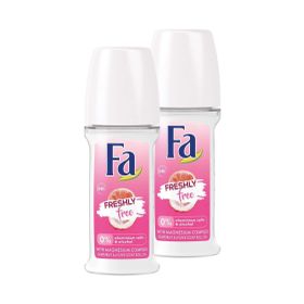 Fa Freshly Free Greyfurt Liçi 2x50 ml Roll-On