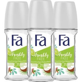 Fa Freshly Free Lime And Coconut 3x150 ml Kadın Sprey Deodorant