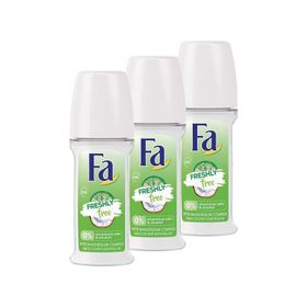 Fa Freshly Free Lime And Coconut 3x150 ml Kadın Sprey Deodorant