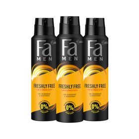 Fa Freshly Free Misket Limonu Zencefil 3x150 ml Sprey Deodorant
