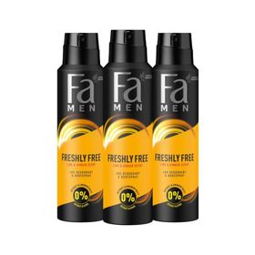 Fa Freshly Free Misket Limonu Zencefil 3x150 ml Sprey Deodorant