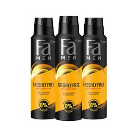 Fa Freshly Free Misket Limonu Zencefil 3x150 ml Sprey Deodorant